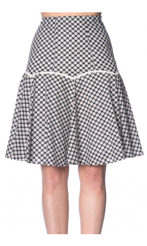Navy Mimi Skirt