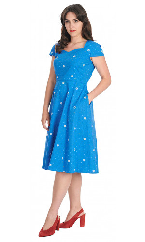 Blue Daisy Dress