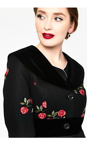 Velvet Rose Coat