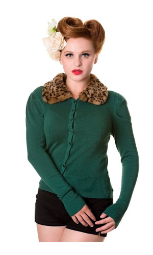 Leo Green Cardigan