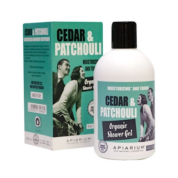 Cedar & Patchouli Organic Shower Gel 300ml