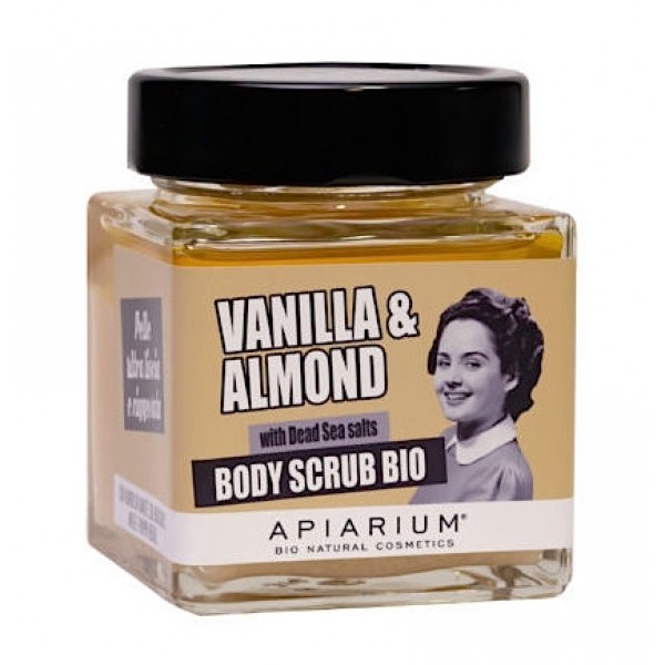 Vanilla & Almond Organic Body Scrub 410gr
