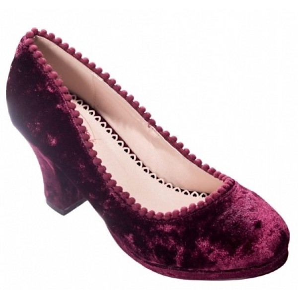 Red Velvet Shoes