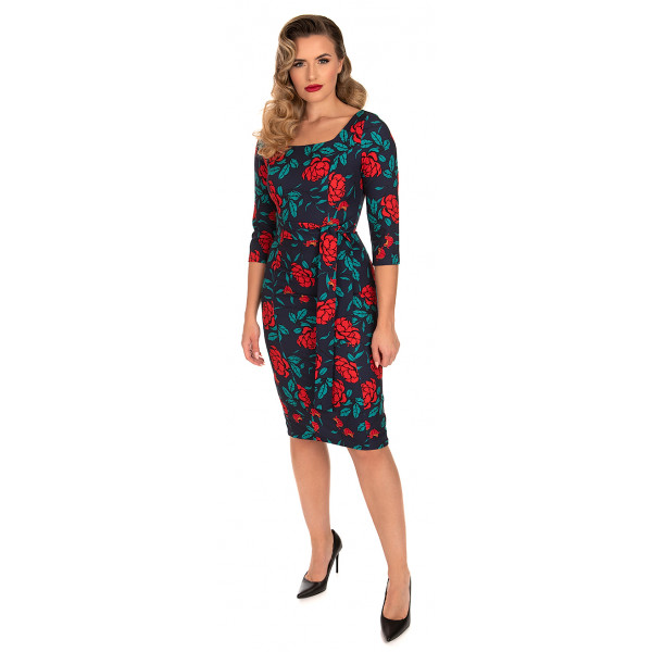Red Roses Dress
