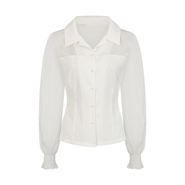 White Ramona Blouse