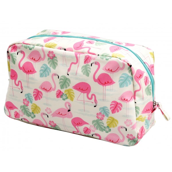 Wash Bag "Flamingos"