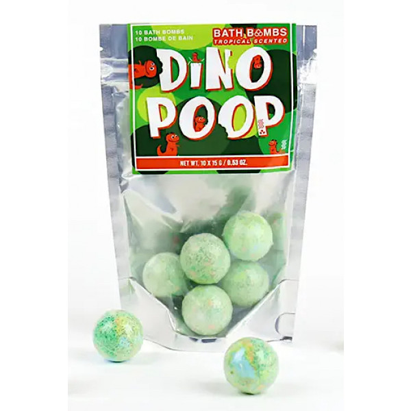 Dino Poop Bath Bombs