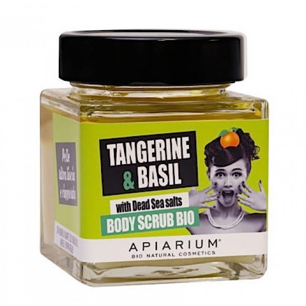 Tangerine & Basil Organic Body Scrub 410g