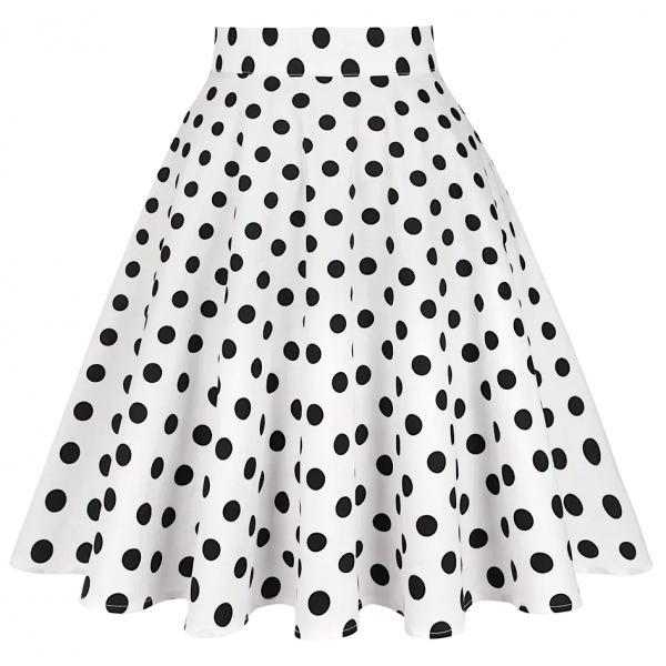 Black Dots Skirt