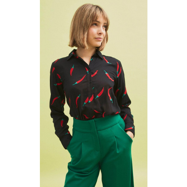 Hot Chili Blouse