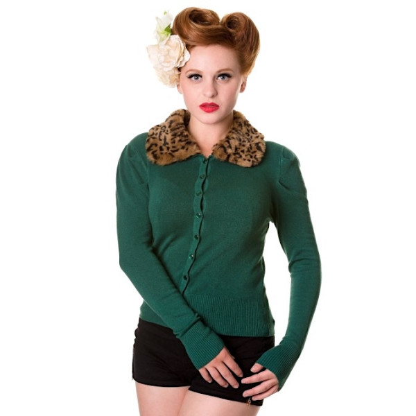 Leo Green Cardigan