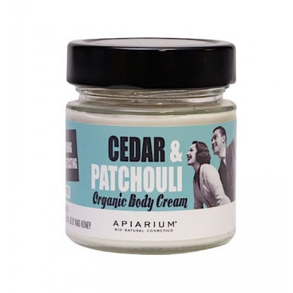Cedar & Patchouli Organic Body Cream 200ml