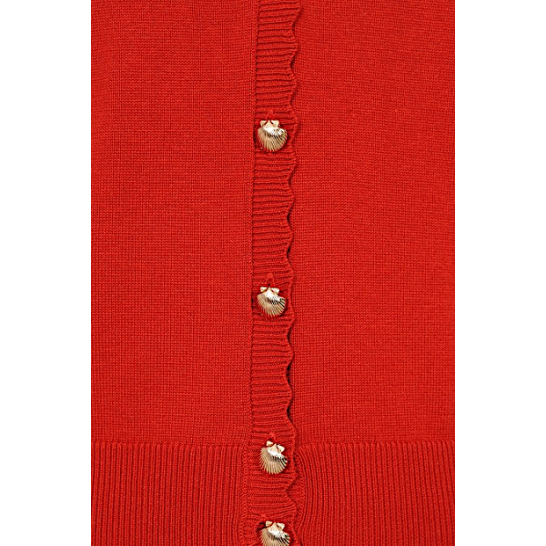Red Love Cardigan