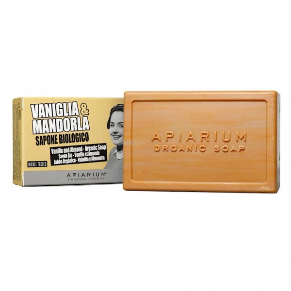 Vanilla & Almond Organic Soap 150gr