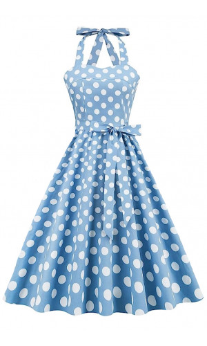 Blue Elisabetta Dress