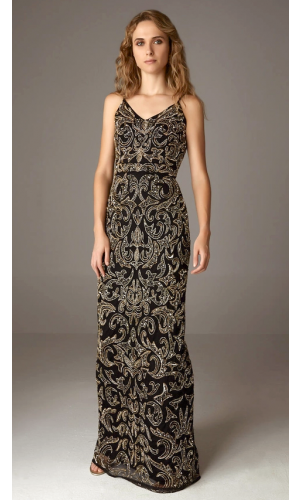 Golden Greta Dress