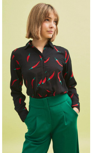 Hot Chili Blouse