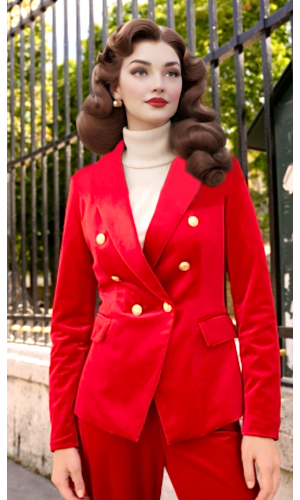 Greta Velvet Jacket