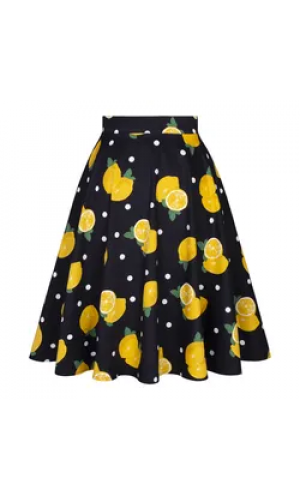 Black Lemon Skirt