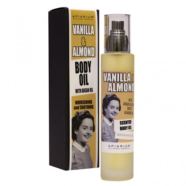 Vanilla & Almond Scented Body Oil 100ml