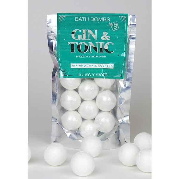 Gin & Tonic Bath Bombs