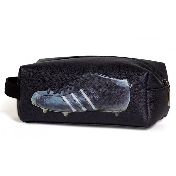 Wash Bag "Soccer Black"