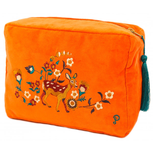 Deer Flower Washbag