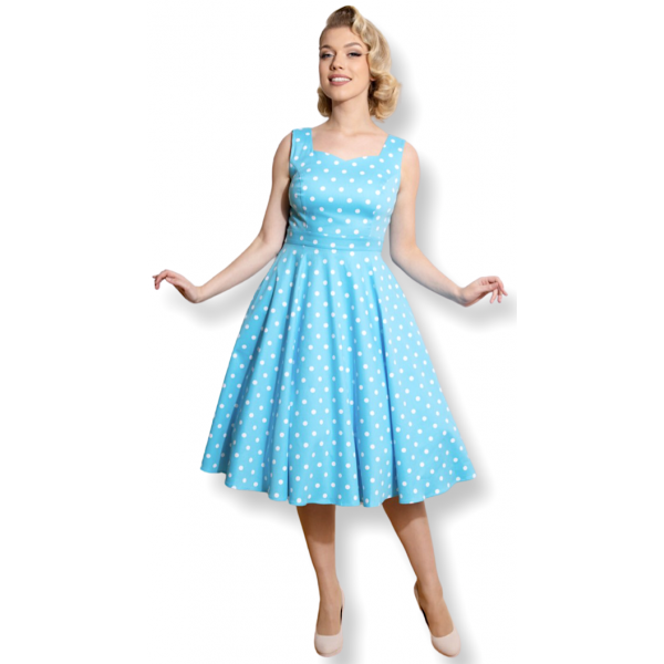 Blue Dots Dress