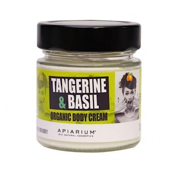 Tangerine & Basil Organic Body Cream 200ml