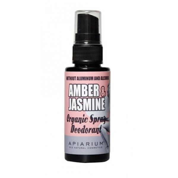 Amber & Jasmine Organic Deodorant Spray 50ml