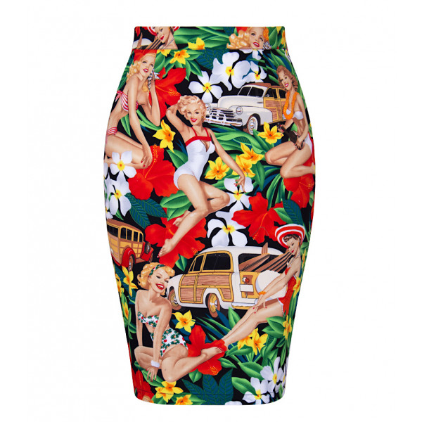 Pin up Pencil Skirt