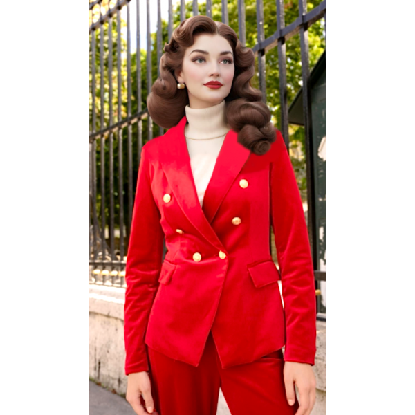 Greta Velvet Jacket