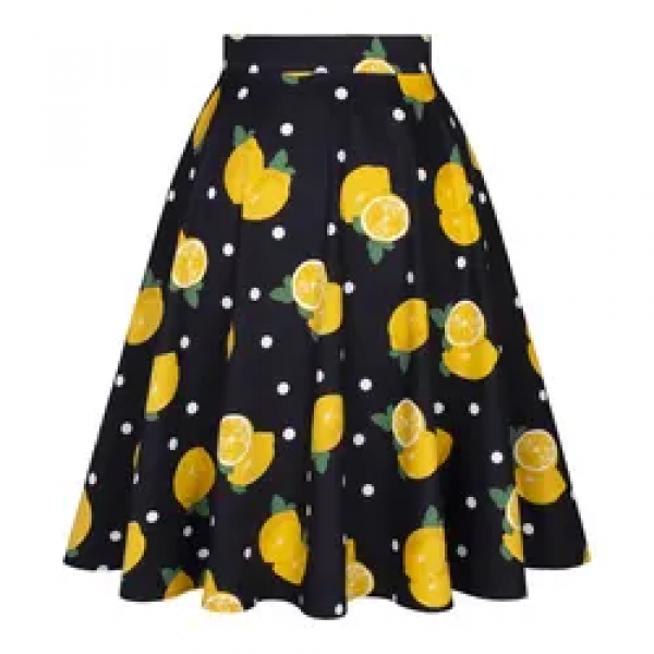 Black Lemon Skirt
