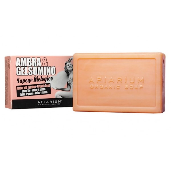 Amber & Jasmine Organic Soap 150gr