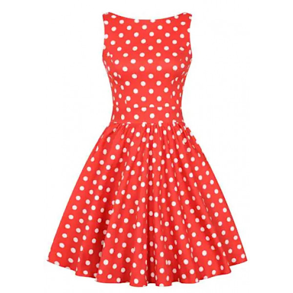 Summer Polka Dot Dress