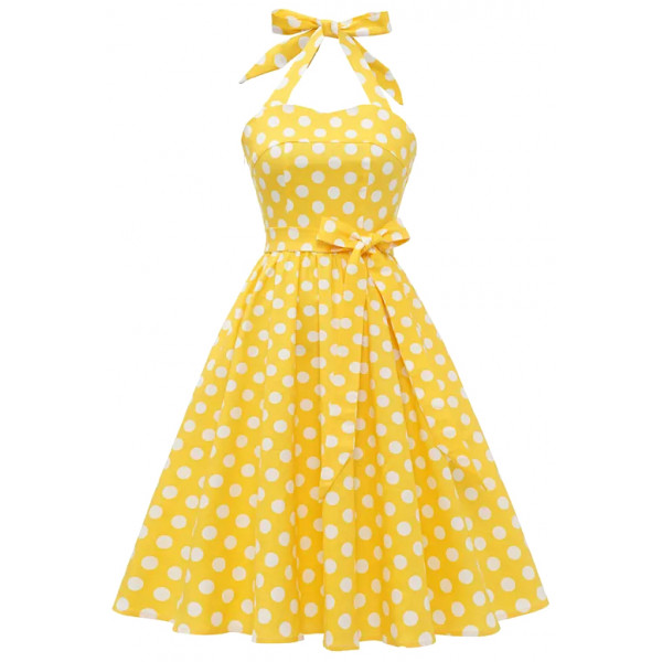  Yellow Elisabetta Dress